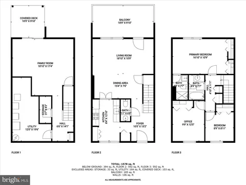 Floorplan - 1649 Forest Hill Ct, Crofton, MD 21114 photo 1 of 1