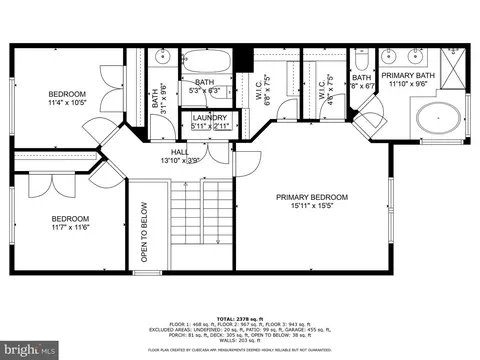 Floorplan - 724 Rusack Ct #50, Arnold, MD 21012 photo 2 of 4