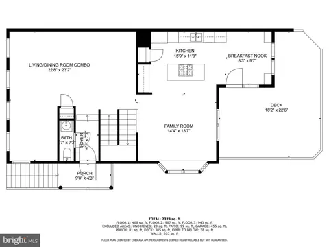 Floorplan - 724 Rusack Ct #50, Arnold, MD 21012 photo 3 of 4