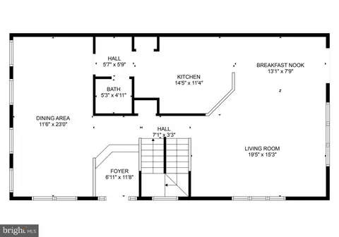 Floorplan - 8537 Pine Springs Dr, Severn, MD 21144 photo 2 of 5