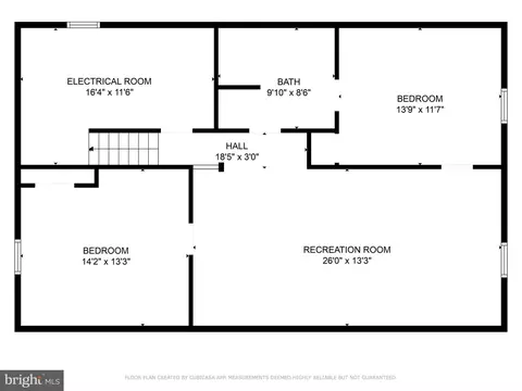Floorplan - 667 C St, Pasadena, MD 21122 photo 1 of 3