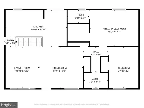 Floorplan - 667 C St, Pasadena, MD 21122 photo 2 of 3