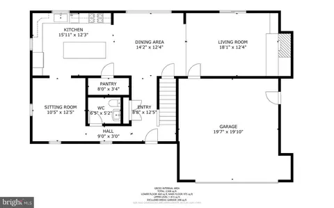 Floorplan - 624 Basin Way, Arnold, MD 21012 photo 1 of 4