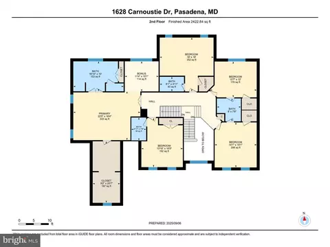 Floorplan - 1628 Carnoustie Dr, Pasadena, MD 21122 photo 5 of 6