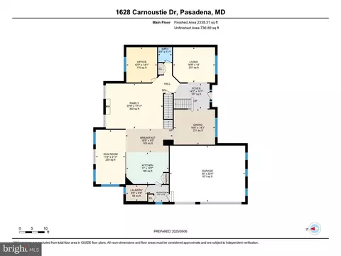 Floorplan - 1628 Carnoustie Dr, Pasadena, MD 21122 photo 4 of 6
