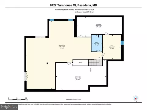 Floorplan - 8427 Turnhouse Ct, Pasadena, MD 21122 photo 3 of 3