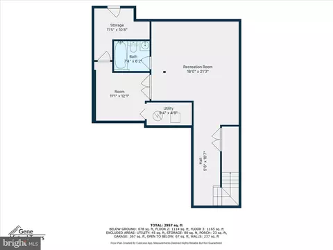 Floorplan - 8037 Flora Ln, Pasadena, MD 21122 photo 1 of 4