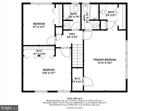 Floorplan - 7911 Red Globe Ct, Severn, MD 21144 photo 2 of 4