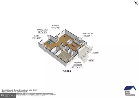 Floorplan - 8443 Church Rd, Pasadena, MD 21122 photo 6 of 7