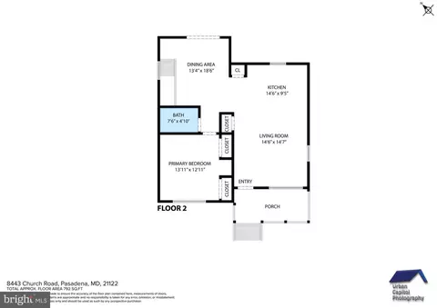 Floorplan - 8443 Church Rd, Pasadena, MD 21122 photo 4 of 7
