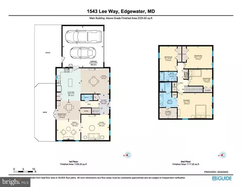 Floorplan - 1543 Lee Way, Edgewater, MD 21037 photo 3 of 3
