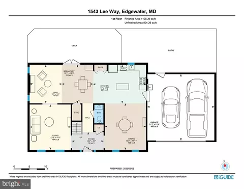 Floorplan - 1543 Lee Way, Edgewater, MD 21037 photo 1 of 3