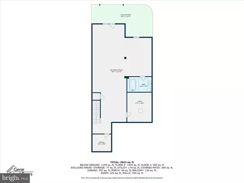 Floorplan - 3067 Spring Peeper Ct, Odenton, MD 21113 photo 3 of 4