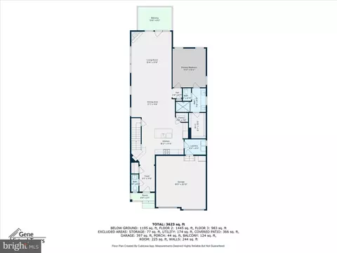 Floorplan - 3067 Spring Peeper Ct, Odenton, MD 21113 photo 1 of 4