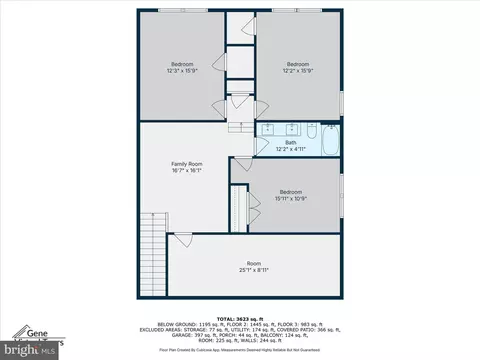 Floorplan - 3067 Spring Peeper Ct, Odenton, MD 21113 photo 2 of 4