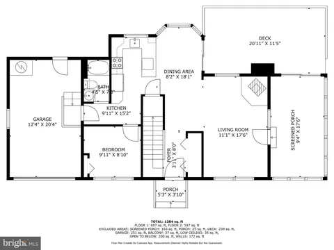 Floorplan - 968 Chesapeake Ave, Deale, MD 20751 photo 2 of 3
