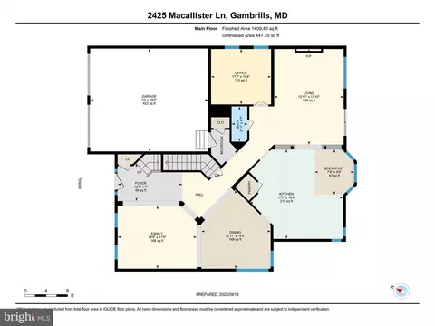 Floorplan - 2425 Macallister Ln, Gambrills, MD 21054 photo 2 of 4