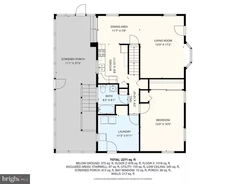 Floorplan - 488 Bruce Ave, Odenton, MD 21113 photo 2 of 4