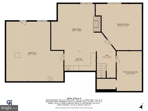 Floorplan - 1815 Millridge Ct, Annapolis, MD 21409 photo 1 of 4