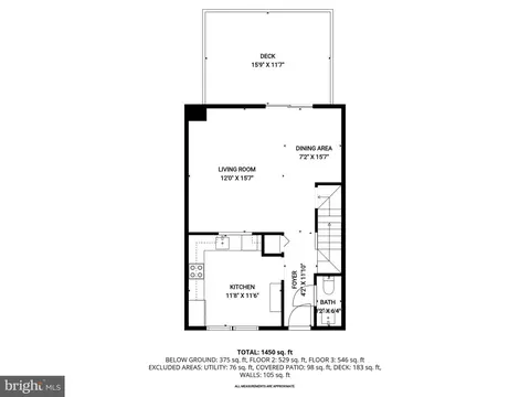 Floorplan - 1216 Seminole Dr, Arnold, MD 21012 photo 2 of 4
