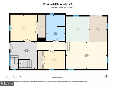 Floorplan - 871 Arundel Dr, Arnold, MD 21012 photo 1 of 3