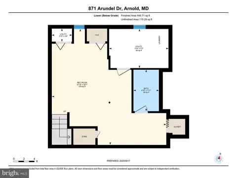Floorplan - 871 Arundel Dr, Arnold, MD 21012 photo 2 of 3