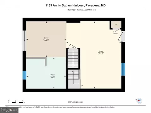 Floorplan - 1185 Annis Squam Harbour, Pasadena, MD 21122 photo 1 of 3