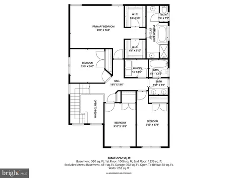 Floorplan - 8143 Ridgely Loop, Severn, MD 21144 photo 2 of 4
