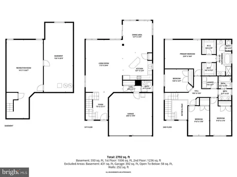 Floorplan - 8143 Ridgely Loop, Severn, MD 21144 photo 4 of 4