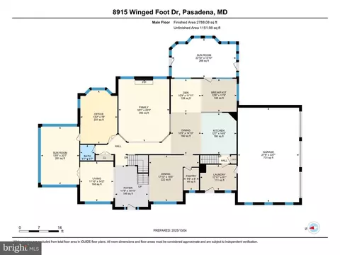Floorplan - 8915 Winged Foot Dr, Pasadena, MD 21122 photo 1 of 3
