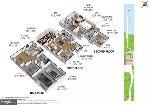 Floorplan - 975 Phillips Dr, Arnold, MD 21012 photo 1 of 2