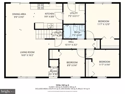 Floorplan - 930 Truro Ln, Crofton, MD 21114 photo 2 of 3