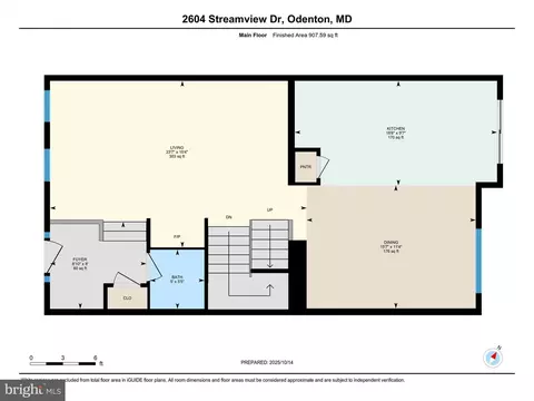 Floorplan - 2604 Streamview Dr, Odenton, MD 21113 photo 1 of 3
