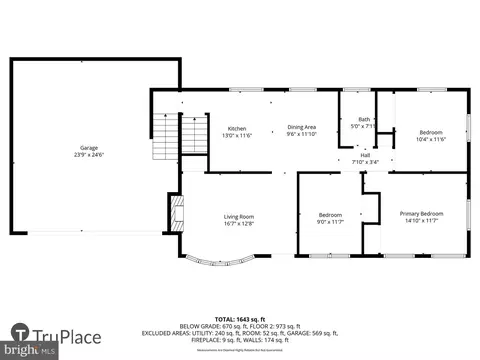 Floorplan - 98 Pine Dr, Annapolis, MD 21403 photo 3 of 3