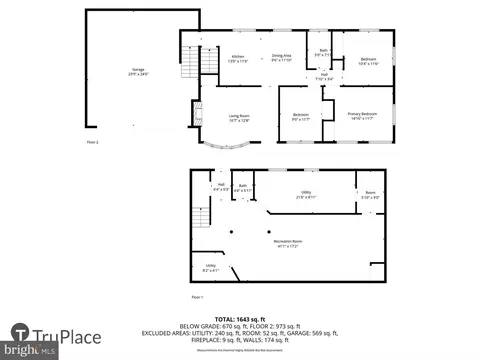 Floorplan - 98 Pine Dr, Annapolis, MD 21403 photo 2 of 3