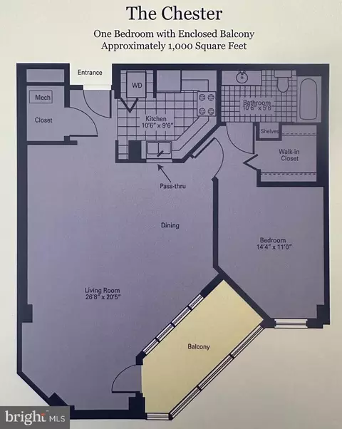 Floorplan - 7101 Bay Front Dr #301, Annapolis, MD 21403 photo 1 of 1