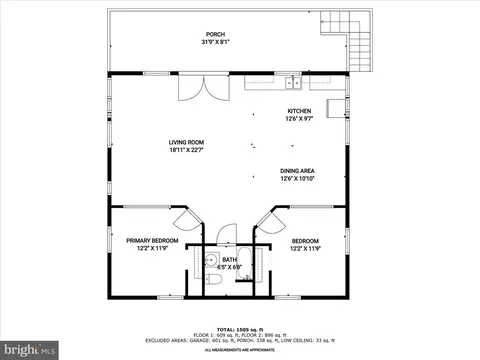 Floorplan - 3 Park Ln, Annapolis, MD 21403 photo 3 of 7