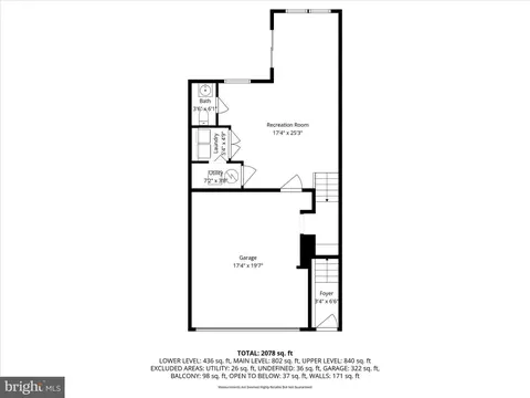Floorplan - 78 Two Rivers Dr, Edgewater, MD 21037 photo 1 of 4