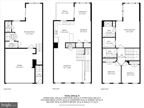 Floorplan - 78 Two Rivers Dr, Edgewater, MD 21037 photo 4 of 4