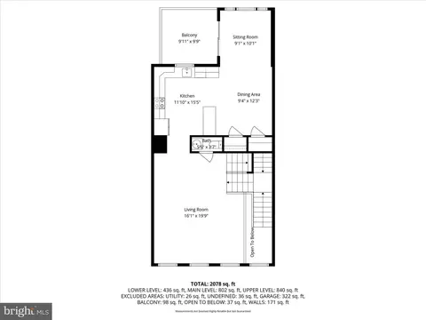 Floorplan - 78 Two Rivers Dr, Edgewater, MD 21037 photo 2 of 4