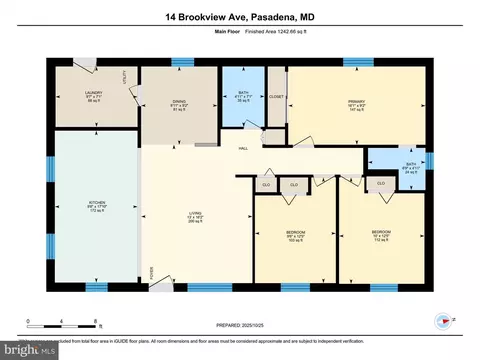 Floorplan - 14 Brookview Ave, Pasadena, MD 21122 photo 2 of 2