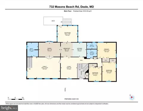 Floorplan - 732 Masons Beach Rd, Deale, MD 20751 photo 2 of 4