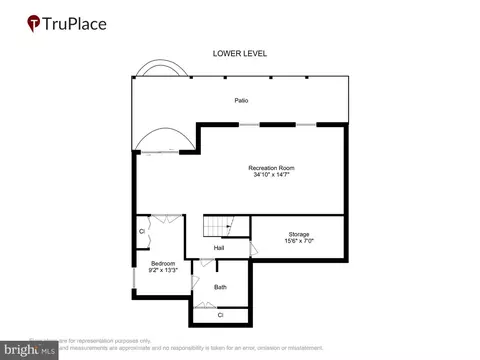 Floorplan - 161 E Bay View Dr, Annapolis, MD 21403 photo 3 of 3