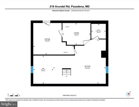 Floorplan - 210 Arundel Rd, Pasadena, MD 21122 photo 2 of 3