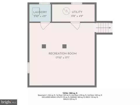 Floorplan - 7428 Hawkins Dr, Hanover, MD 21076 photo 1 of 5