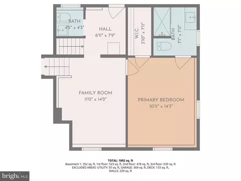 Floorplan - 7428 Hawkins Dr, Hanover, MD 21076 photo 2 of 5