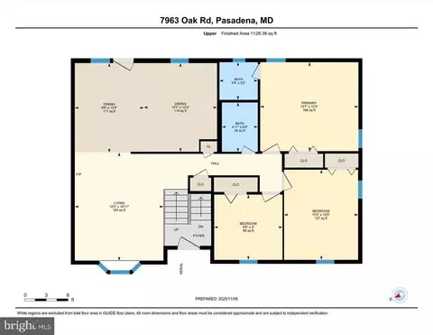 Floorplan - 7963 Oak Rd, Pasadena, MD 21122 photo 1 of 3