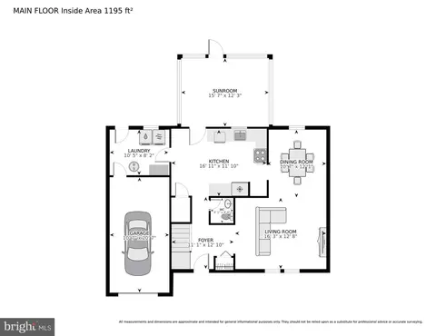 Floorplan - 1905 Armor Ct, Severn, MD 21144 photo 1 of 3