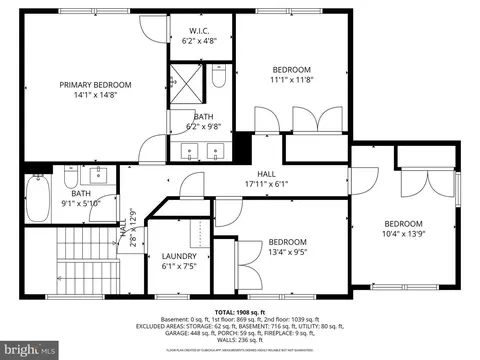 Floorplan - 312 Caldwell Rd, Pasadena, MD 21122 photo 3 of 4