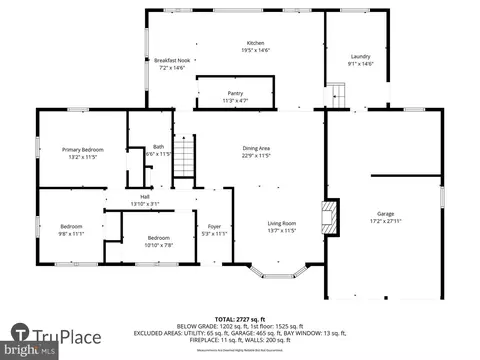 Floorplan - 1913 Dulaney Pl, Annapolis, MD 21409 photo 1 of 2